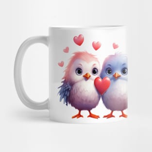 Valentine Birỉ Couple Mug